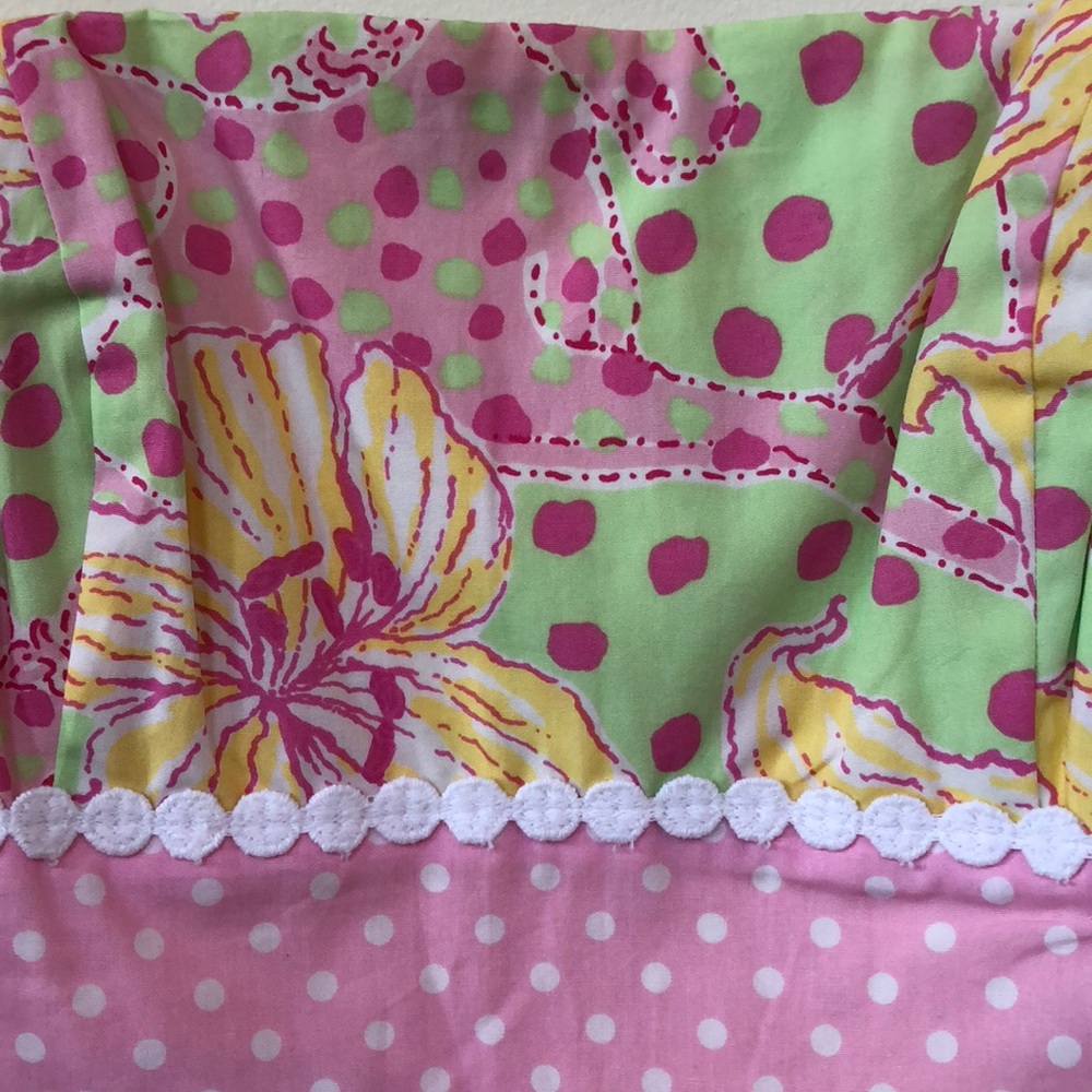 Lilly Pulitzer White Label Strapless Dress - Picture 8 of 8